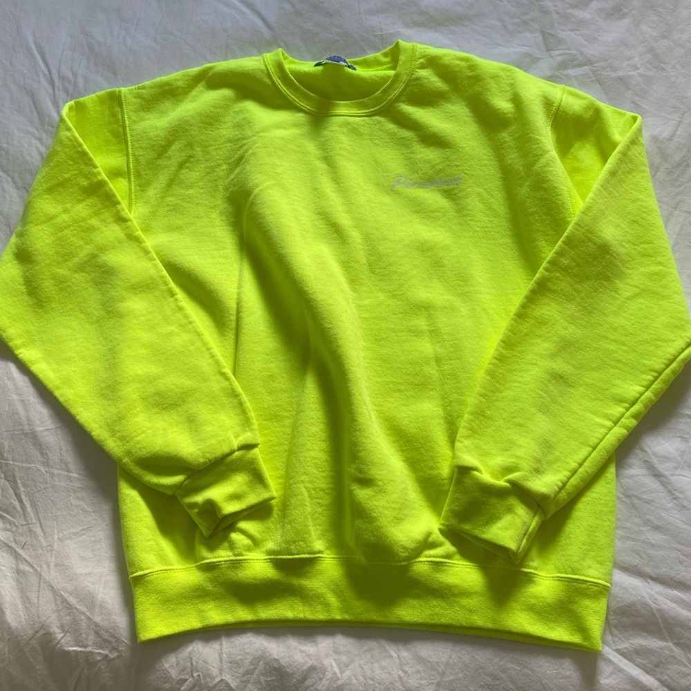 Electric Yellow Paradised Sweatshirt